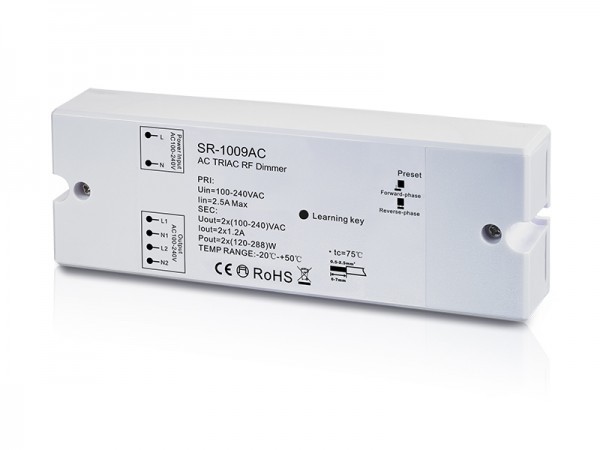 DIMMER DRAADLOOS VOOR TRIAC LED DRIVERS