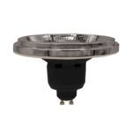 LED AR111 | GU10 | SPOT | 24° | 12W | ZWART