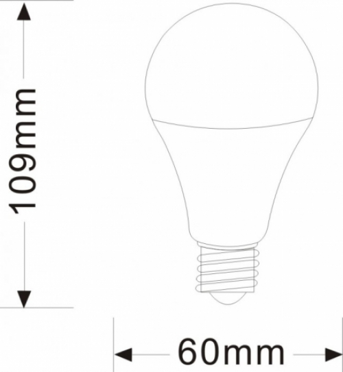 LED LAMP E27 11W VERHUISLAMP