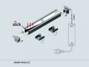 PROFIEL INBOUW SMART 10MM 2MT