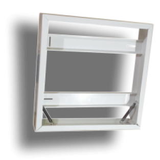 OPBOUWFRAME T.B.V. 60X60CM PANEEL