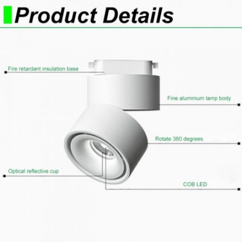 LED DOWNLIGHT OPBOUW 15W WIT