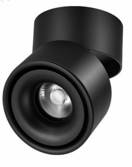 LED DOWNLIGHT OPBOUW 7W ZWART